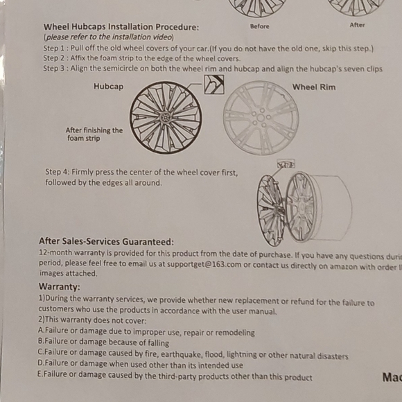 TESLA Wheel Cover NEW (19") - Picture 9 of 9